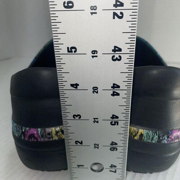 Crocs Neria Pro II Shoes Women's 8 Blue Comfort Slip On Clog Work Nursing - Picture 8 of 11